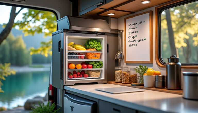 découvrez des conseils pratiques pour optimiser l'utilisation de votre réfrigérateur dans un camping-car. apprenez à maximiser l'espace, à conserver vos aliments frais plus longtemps et à réduire votre consommation d'énergie pour des aventures réussies sur la route.
