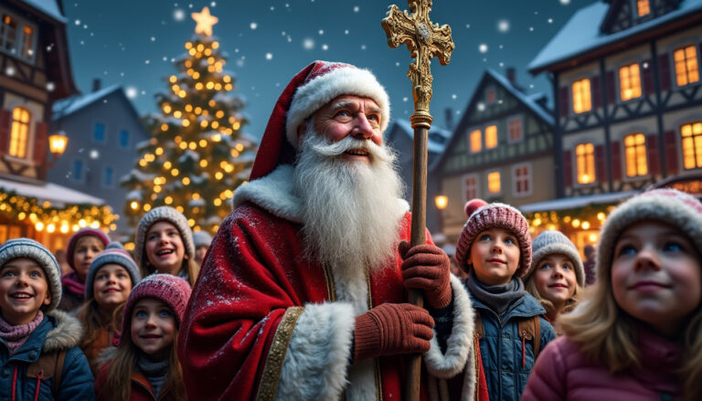 découvrez les coutumes fascinantes de la fête de saint-nicolas, une tradition célébrée avec ferveur en europe. plongez dans l'univers des défilés, des cadeaux et des mets savoureux qui rendent cette fête si spéciale. une exploration des rituels et des légendes qui entourent ce saint patron des enfants !