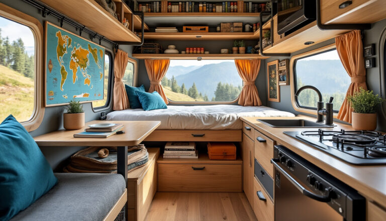 découvrez des astuces ingénieuses pour optimiser l'espace dans votre camping-car et profiter pleinement de chaque mètre carré. transformez votre véhicule en un véritable havre de paix fonctionnel et confortable lors de vos aventures sur la route.