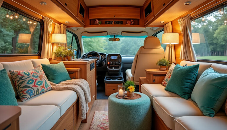 découvrez comment transformer l'intérieur de votre camping-car grâce à notre guide complet dédié à la personnalisation de la sellerie. apprenez des astuces pratiques pour choisir les matériaux, les couleurs et les styles qui reflètent votre personnalité tout en améliorant le confort de votre espace mobile.