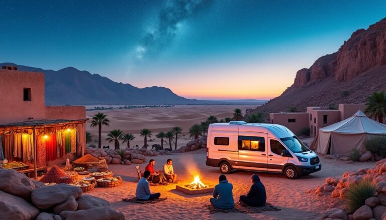 partez pour une aventure inoubliable en camping-car au cœur du maroc. découvrez des paysages époustouflants, des traditions fascinantes et des trésors cachés. préparez-vous à explorer des villages berbères, des déserts dorés et des montagnes majestueuses tout en vivant une expérience authentique et enrichissante.