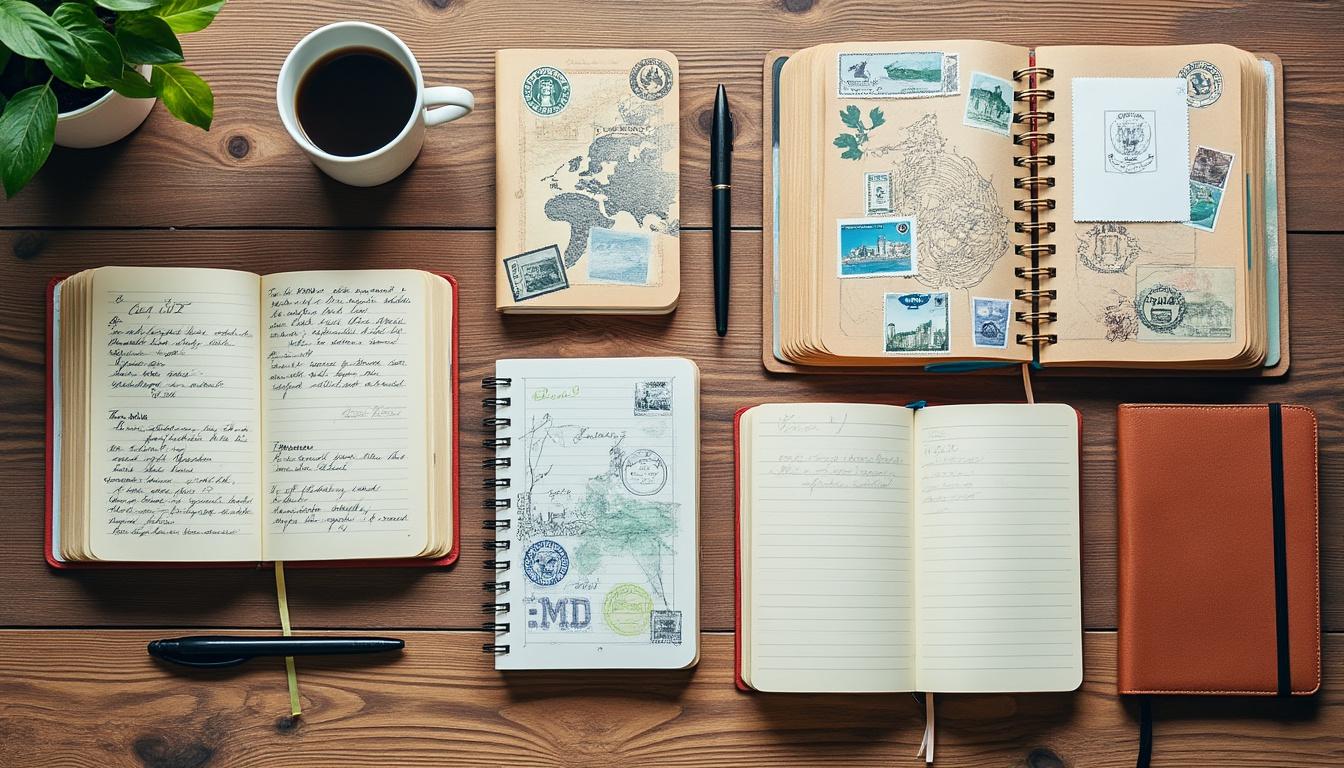 découvrez comment créer le carnet de voyage parfait grâce à notre guide complet : astuces pratiques, inspirations créatives et conseils pour immortaliser vos souvenirs de voyage.