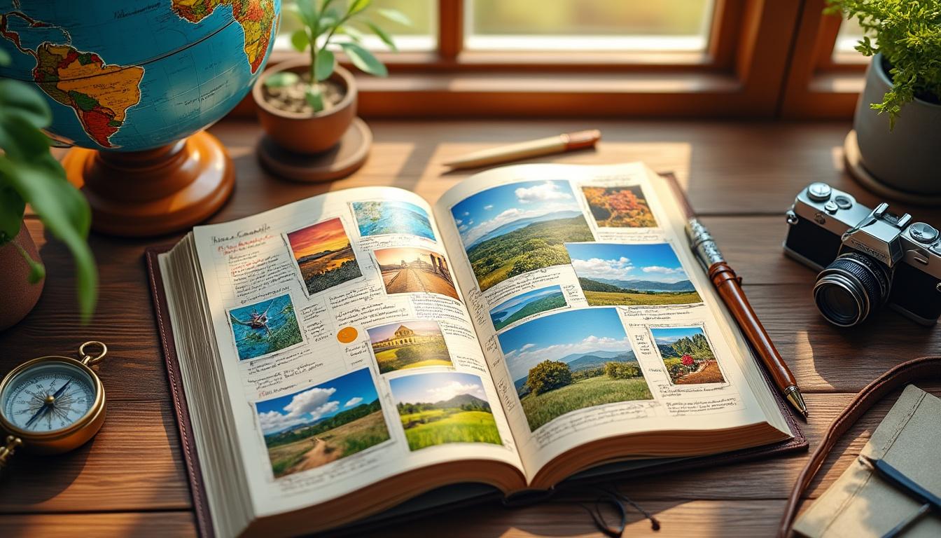 découvrez comment créer un carnet de voyage unique grâce à notre guide complet : conseils pratiques, idées créatives et inspirations pour immortaliser vos souvenirs et sublimer vos aventures.