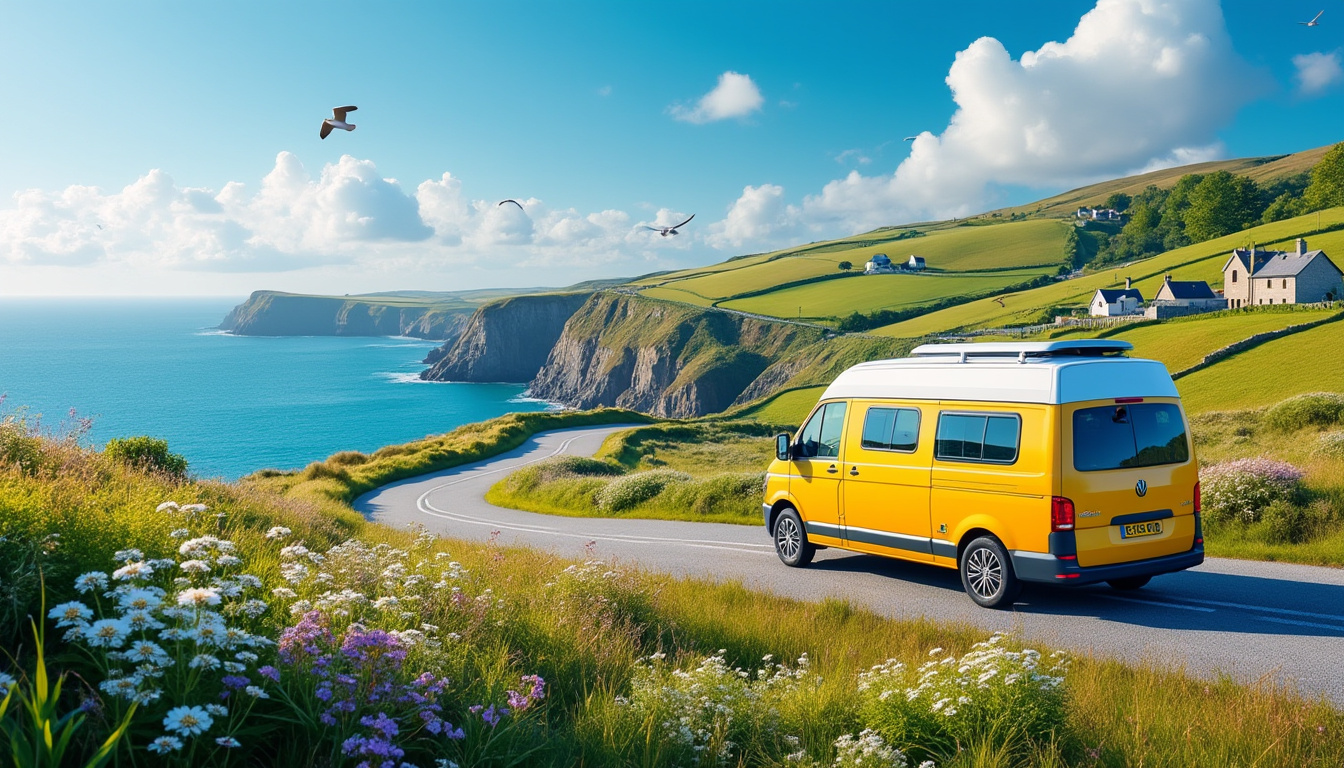 partez à l’aventure en camping-car à travers le cotentin ! découvrez des paysages époustouflants, des villages authentiques et vivez une expérience inoubliable en liberté au cœur de la normandie.
