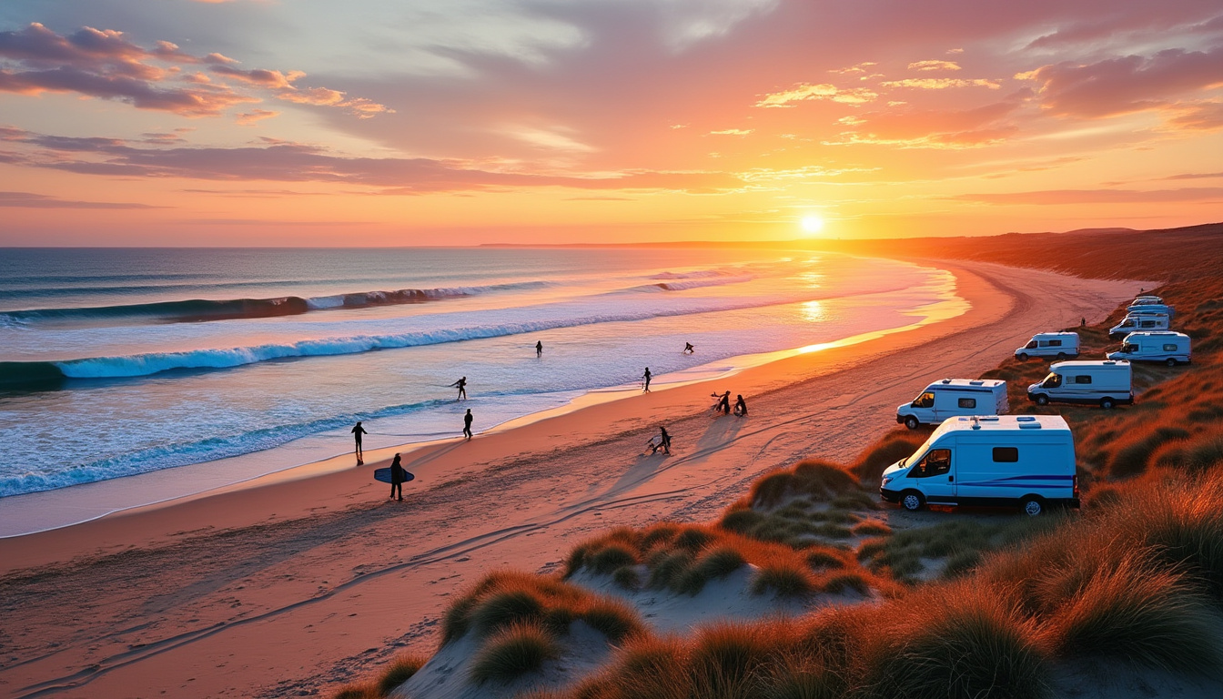 découvrez les meilleurs spots de surf de la côte atlantique à explorer en van en 2025. profitez de conseils, itinéraires et astuces pour un road trip surf inoubliable entre plage et aventure.