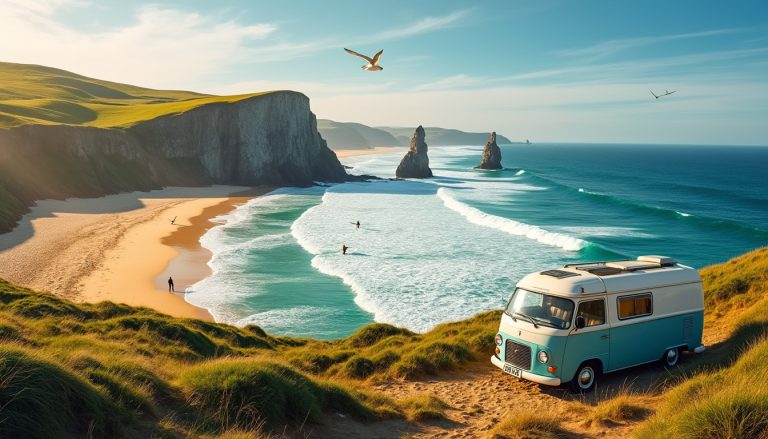 préparez votre aventure en van en 2025 et découvrez les meilleurs spots de surf de la côte atlantique. conseils, lieux incontournables et astuces pour profiter au maximum de vos sessions surf lors de votre road trip.