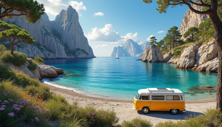 embarquez pour un road trip unique sur la côte d’azur en van et découvrez les plus belles calanques. conseils, itinéraires et spots incontournables pour vivre une expérience inoubliable au cœur des paysages méditerranéens.