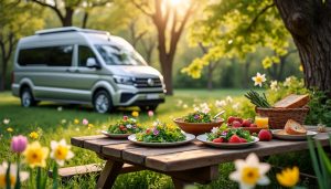 découvrez des recettes savoureuses et faciles à préparer pour vos escapades en camping-car, parfaites pour profiter pleinement des délices printaniers lors de vos voyages.