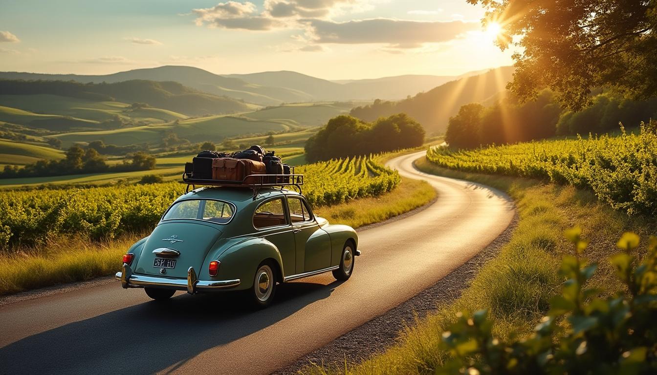 découvrez un road trip captivant au départ de nantes, entre paysages pittoresques et aventures inoubliables sur la route.