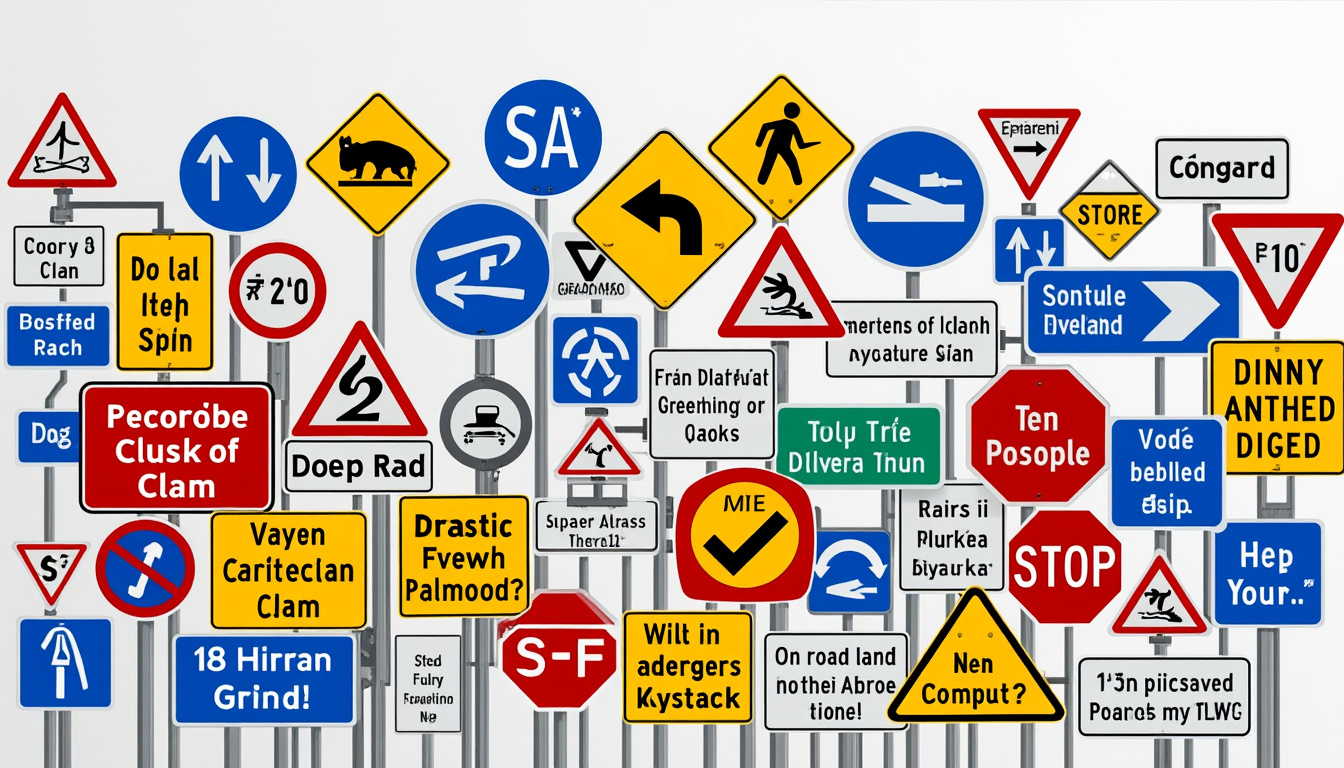 découvrez les 10 panneaux routiers les plus surprenants de 2016, leurs significations uniques et les histoires étonnantes qui les entourent.