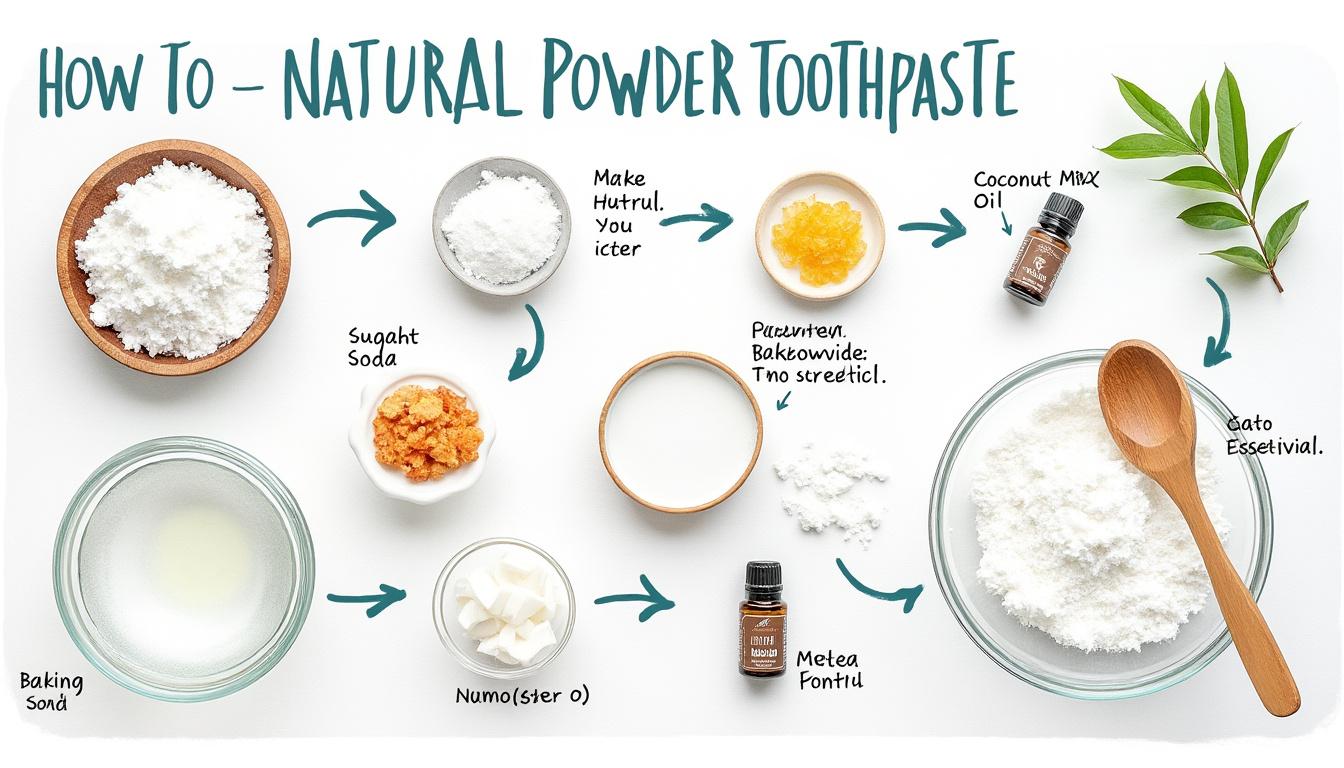 apprenez à préparer votre propre dentifrice en poudre, une alternative naturelle et économique pour une hygiène bucco-dentaire saine et respectueuse de l'environnement.