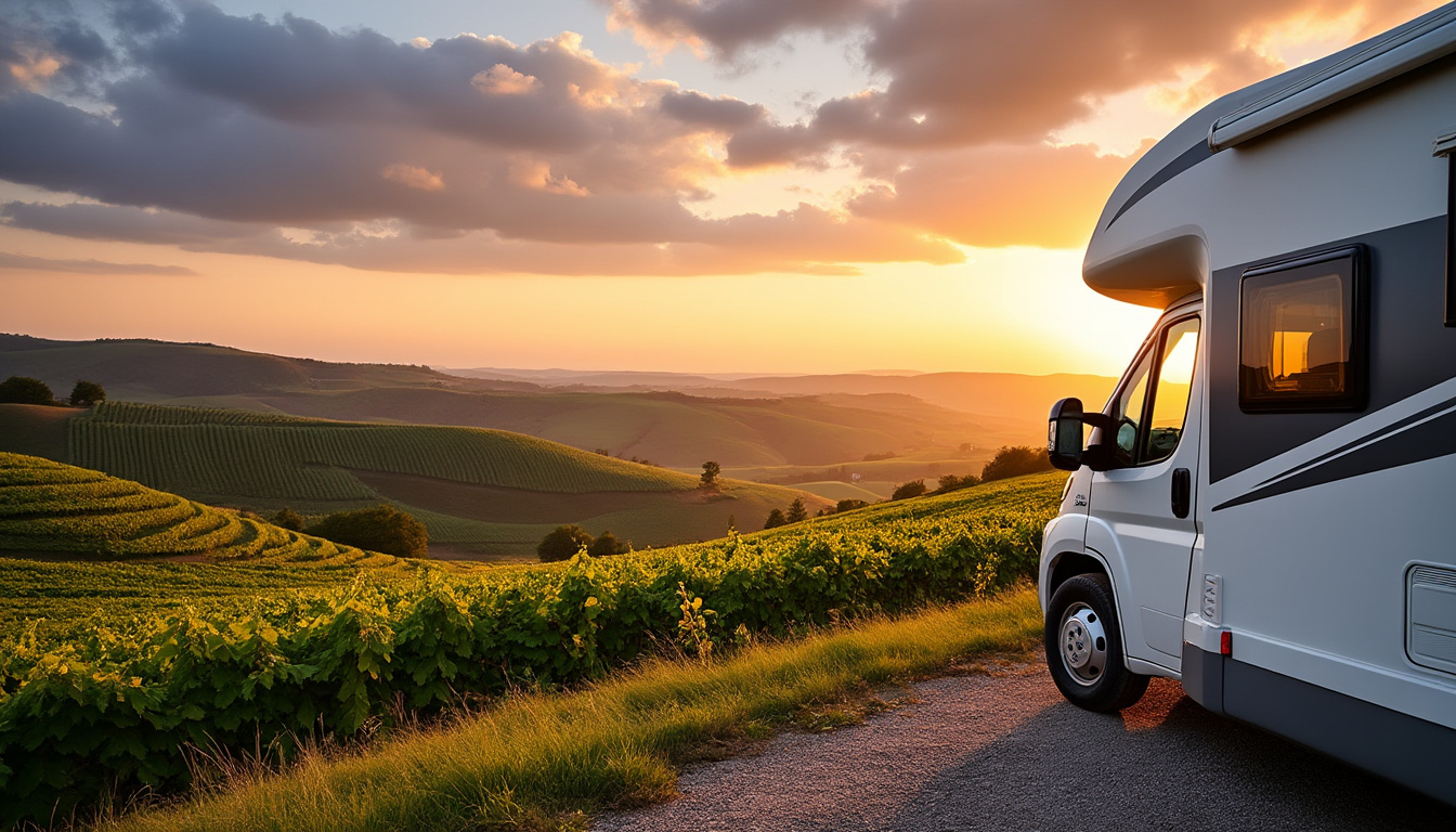 explorez la champagne-ardenne en camping-car et vivez un voyage inoubliable entre vignobles, paysages pittoresques et villages charmants.