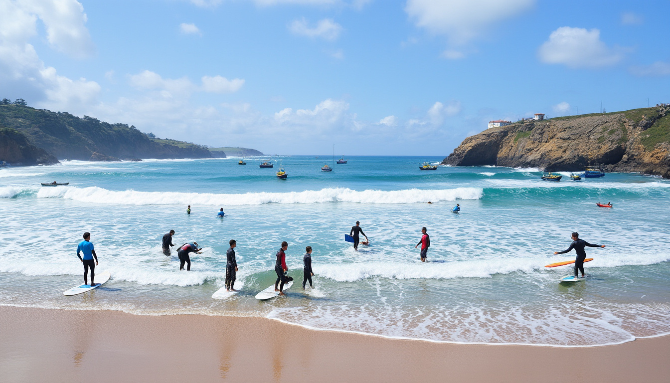 partez à l'aventure de surf en camping-car et explorez les magnifiques côtes du pays basque. vagues, paysages et liberté vous attendent pour un séjour inoubliable.