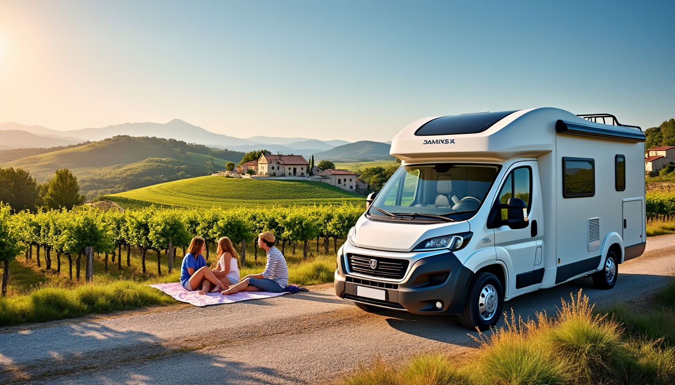 partez à l'aventure en camping-car et découvrez la beauté de la route des vins de provence. dégustations, paysages pittoresques et escapades authentiques vous attendent.