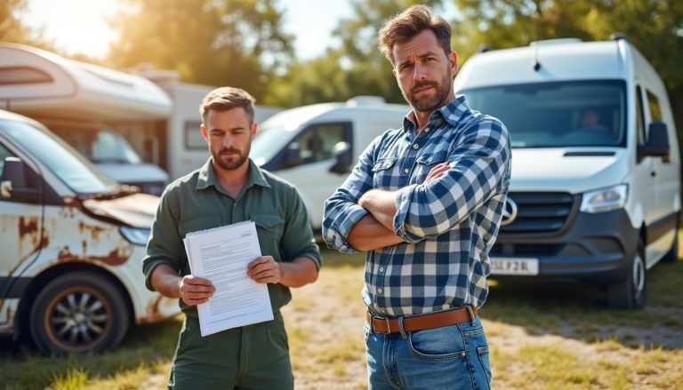 découvrez les 5 principales raisons de conflits entre acheteurs et vendeurs de camping-cars d'occasion et apprenez comment les éviter pour des transactions sereines.