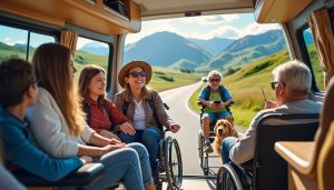 découvrez "sam en route", le premier road trip inclusif qui explore un monde accessible à tous, promouvant l'inclusion et la diversité à travers des aventures uniques.