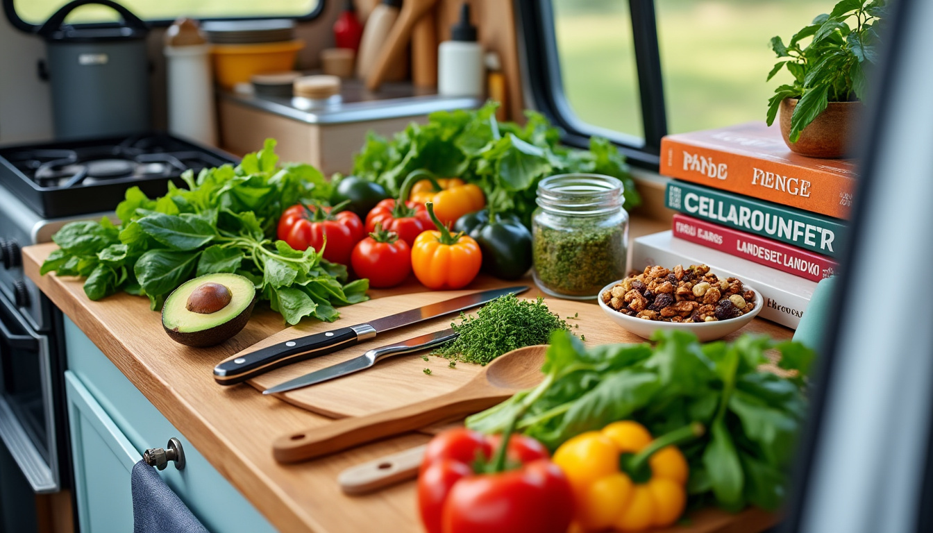 découvrez des recettes saines et savoureuses à préparer facilement en camping-car pour profiter pleinement de vos vacances gourmandes et équilibrées.