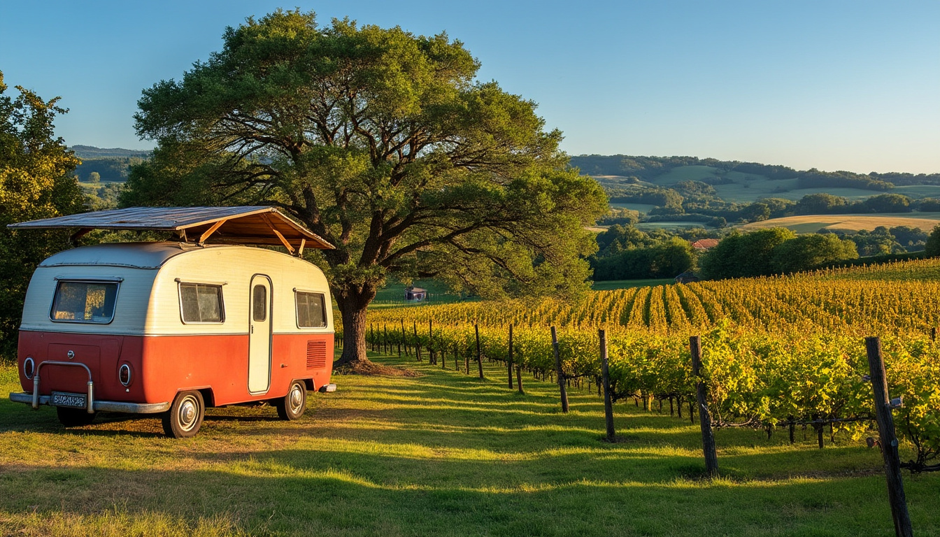 explorez les routes des vins en camping-car et vivez une aventure gourmande à la découverte des cépages, des vignobles pittoresques et des spécialités locales.